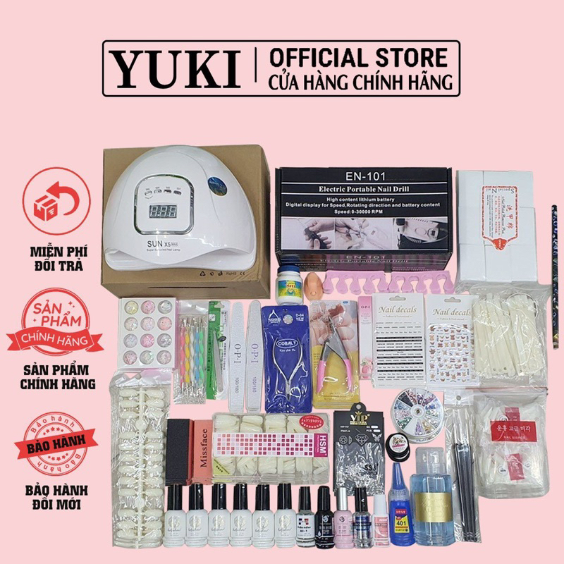 Combo đồ nail cơ bản - Combo nail chuyên nghiệp- Set đồ nail giá rẻ chuyên nghiệp