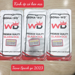 Kính ép có keo oca techno spark go 2023 - kính ép màn hình techno spark go 2023