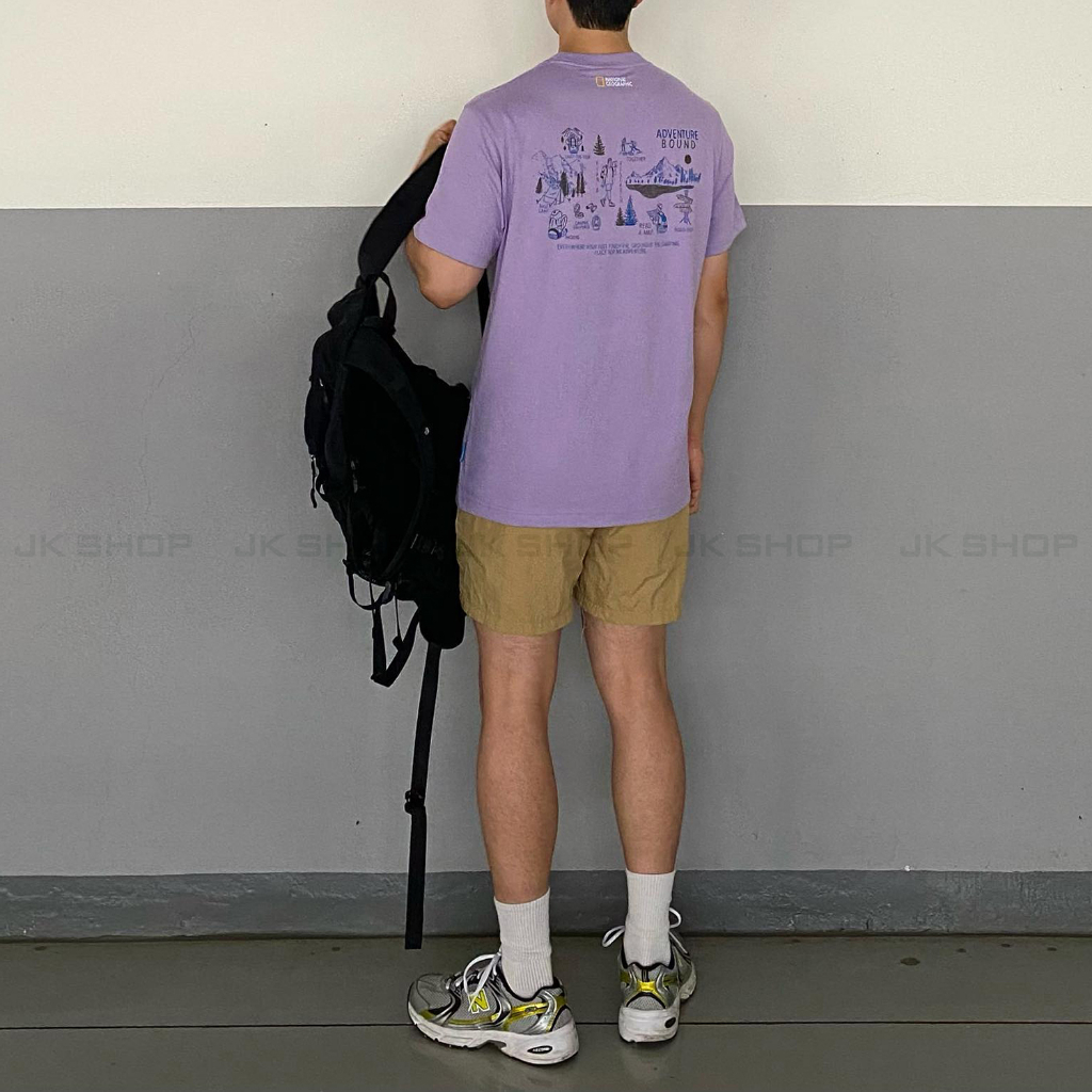 Áo Thun NG " Camping Artwork " Form Basic