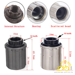 Cối líp thả xe đạp bắt ốc 8-10 Speed 8-11 Speed (Kiểu ren hoa)