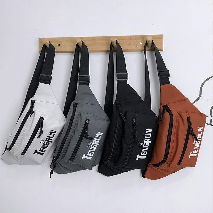 Túi đeo chéo nam vải canvas phong cách thời trang Hàn Quốc