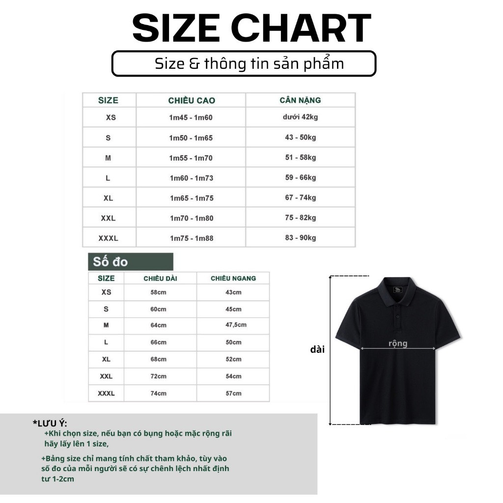 Áo thun Polo GẤU 194 vải cá sấu poly, co dãn 4 chiều dày dặn form gerular fit - PL 1SOC GOOUT