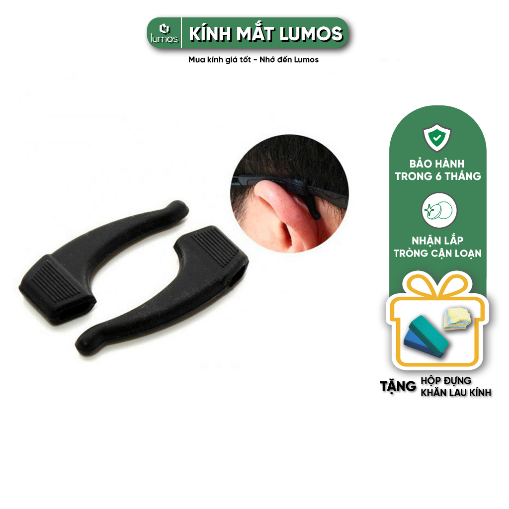 Phụ kiện gài kính bằng silicon siêu bền hình móc câu chống trượt - LUMOS PK05