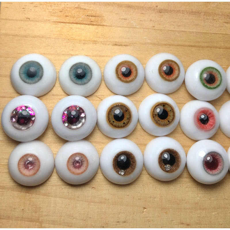 ❗️SaLe ❗️ Mắt búp bê-BJD size 14mm tròng 7mm
