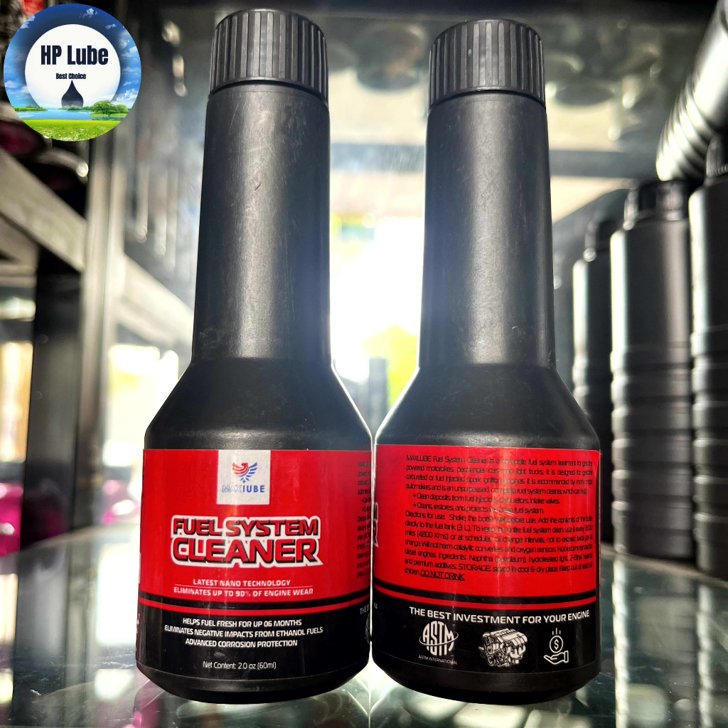 Combo Maxlube Súc Béc Xăng, Vệ Sinh Buồng + Súc Động Cơ Maxlube 60ml Made in USA