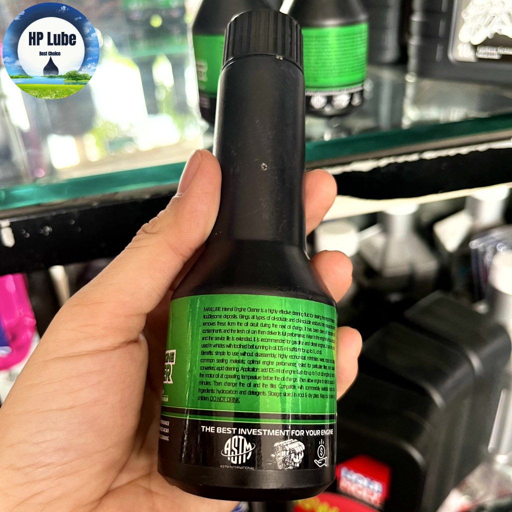 Combo Maxlube Súc Béc Xăng, Vệ Sinh Buồng + Súc Động Cơ Maxlube 60ml Made in USA