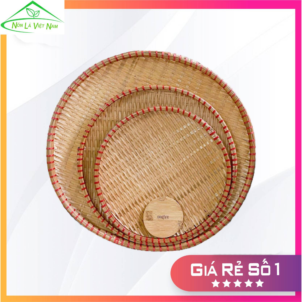 Mẹt tre đan - Mẹt tre thủ công - Mẹt tre đủ size