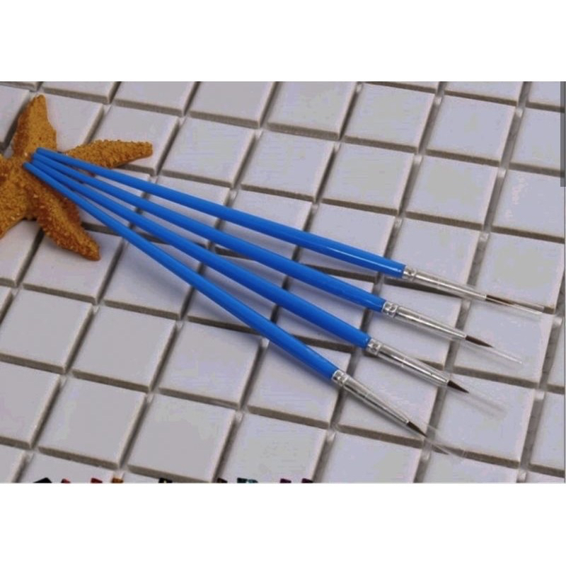 VỈ 8 - 12 MÀU ACRYLIC TÔ TƯỢNG kèm CỌ VẼ