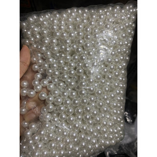 1kg ngọc không lỗ màu trắng tinh. 500g 6li 500g 8li