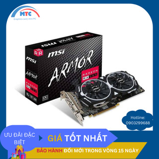 Card màn hình cũ msi rx 580 armor 8gb oc