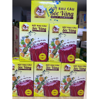 Bột rau câu jelly con sóc vàng