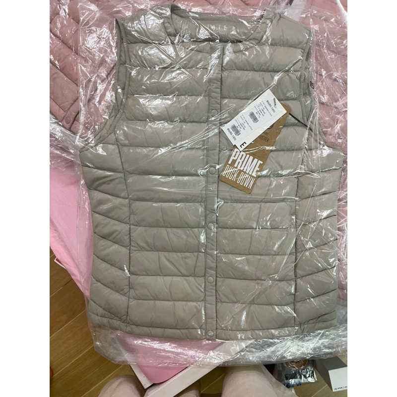 Áo gile lông vũ Tate Hàn Quốc_đủ bill check out