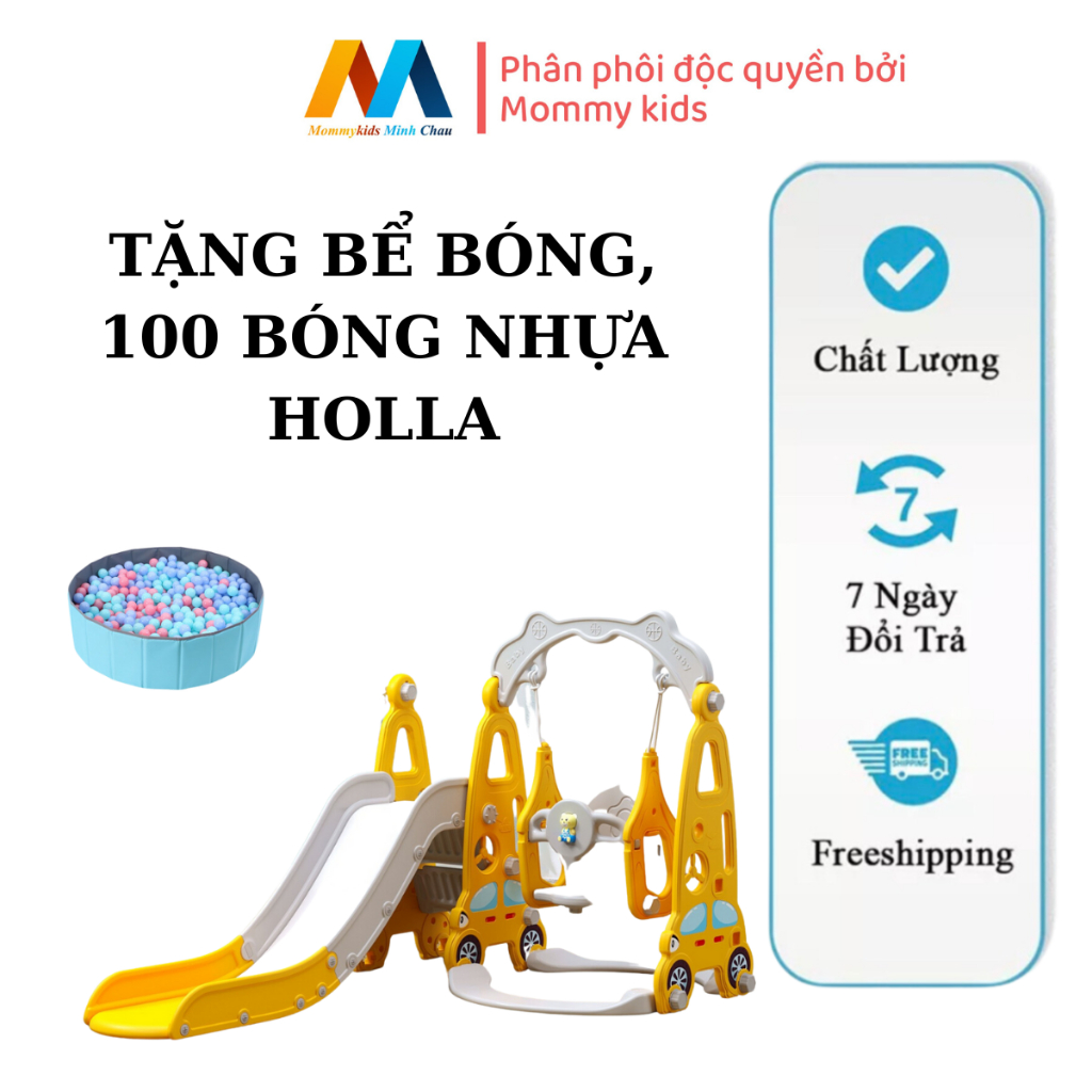 CẦU TRƯỢT XÍCH ĐU CHO BÉ TỪ 1 TUỔI TRỞ LÊN TẢI TRỌNG 100KG