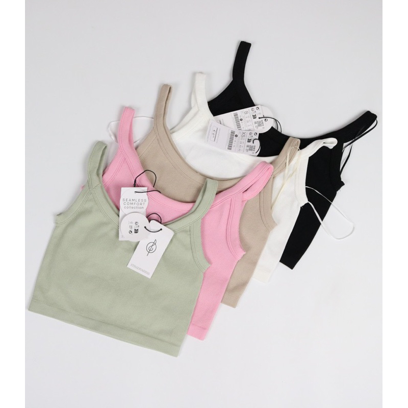 Áo 2 dây thun gân Stra’divari’us