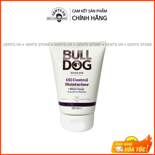 Kem dưỡng ẩm da mặt cho nam có làn da dầu, dễ nổi mụn Bulldog Skincare Oil Control Moisturiser 100ml
