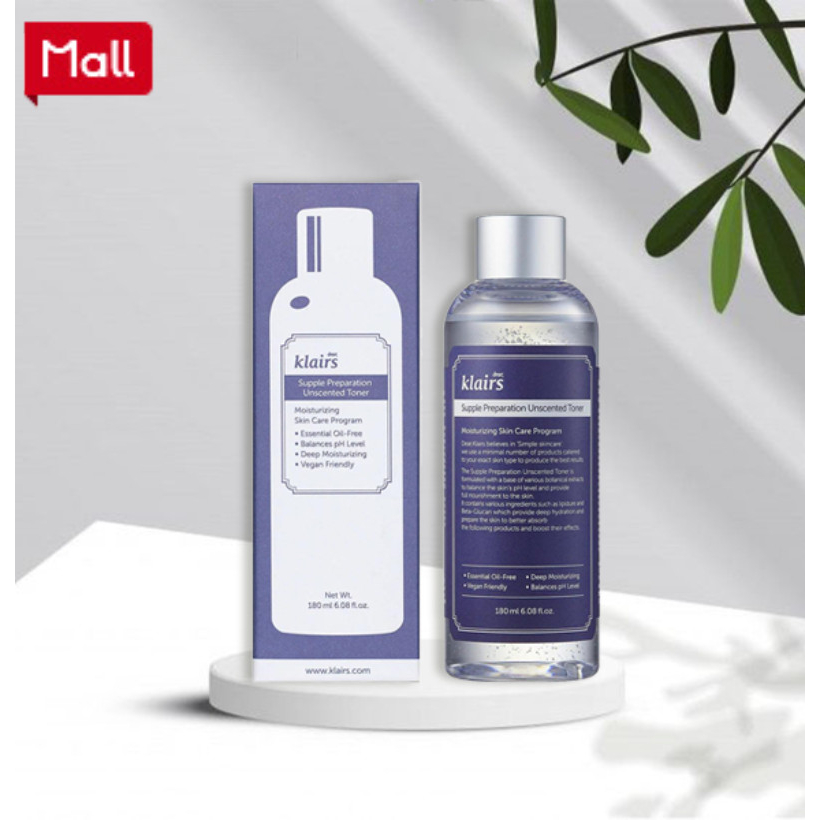 Nước hoa hồng Klairs dưỡng ẩm và làm mềm da 180ml | BigBuy360 - bigbuy360.vn