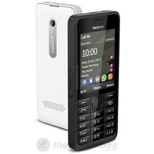 VỎ + PHÍM NOKIA 301 chính hãng
