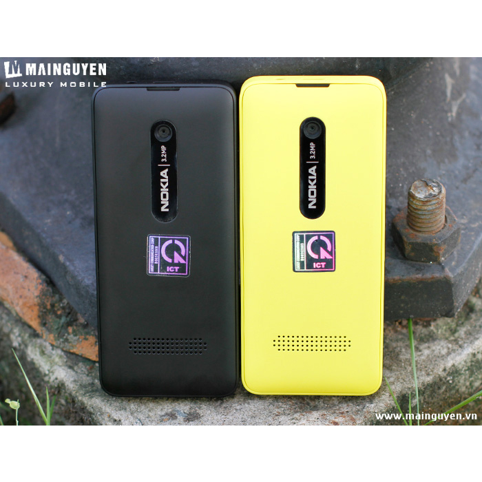 VỎ + PHÍM NOKIA 301 chính hãng