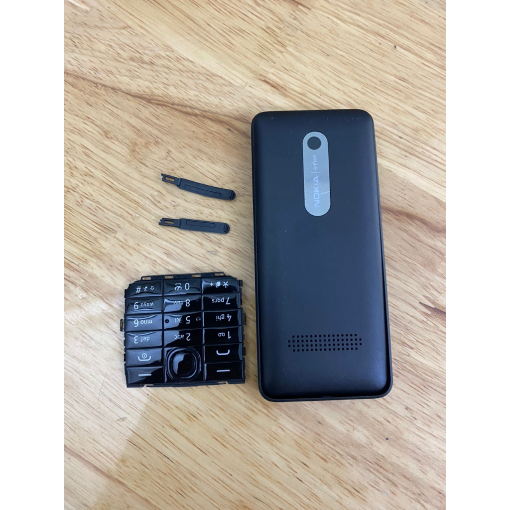 VỎ + PHÍM NOKIA 301 chính hãng