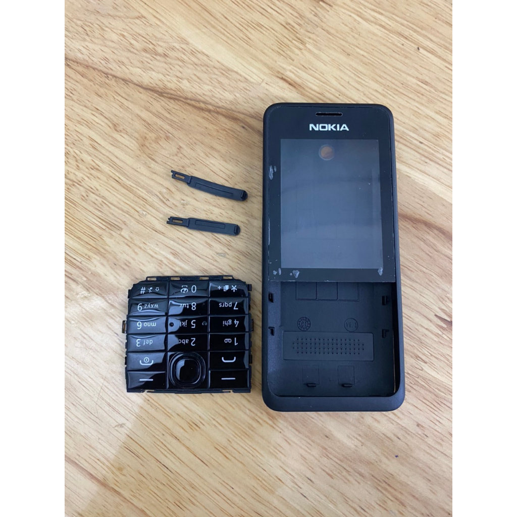 VỎ + PHÍM NOKIA 301 chính hãng