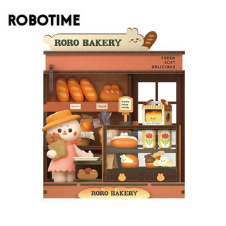  Robotime mô hình tự lắp bằng gỗ Rolife Roro Pretend Play Miniature House Kit RSW01 RSW02 Quà tặng ý nghĩa 