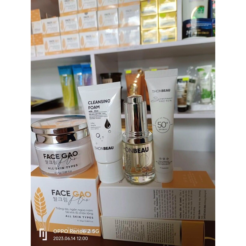 Kem Face Gạo Plus Tặng