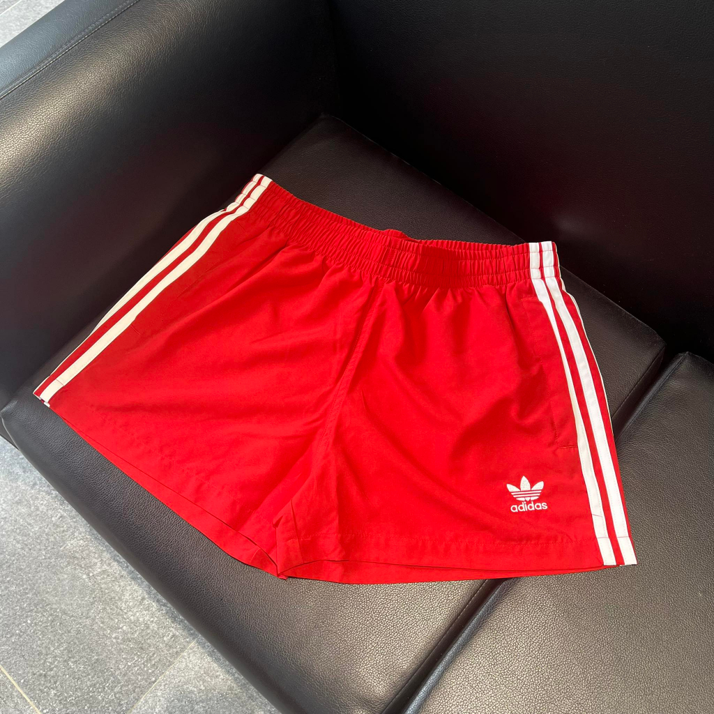 Quần Chính Hãng Adidas ADICOLOR 3-STRIPES SWIM Shop Xám Store