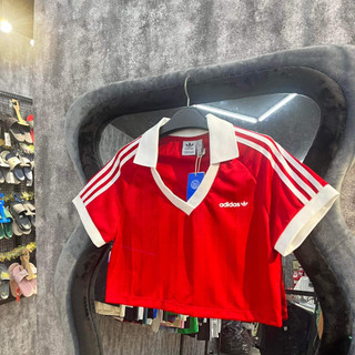 Áo chính hãng adidas football crop top shop xám store