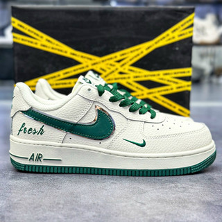 Giày thể thao/sneaker AF1 Low By You Custom Smoke Xanh lá , Giày af1 bàn chải xanh lá Fresh.