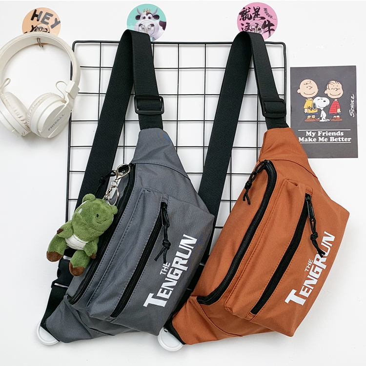 Túi đeo chéo nam vải canvas phong cách thời trang Hàn Quốc