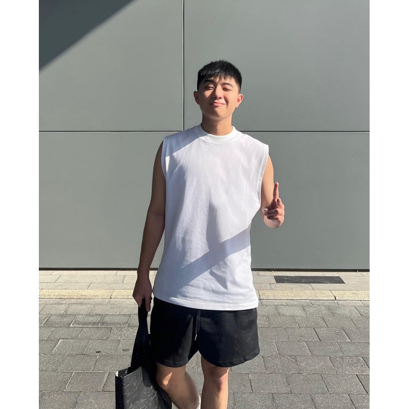 Áo Tanktop trơn Layer Unisex