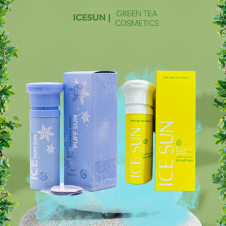 [Tăng mặt nạ cao cấp Labiotte] KEM CHỐNG NẮNG ICE PUFF SUN MERSENNE BEAUTE PHA LÊ TUYẾT SPF50+ PA+++