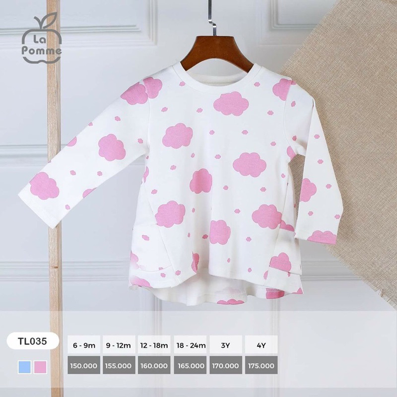 LA POMME Áo dài cho bé hãng La pomme