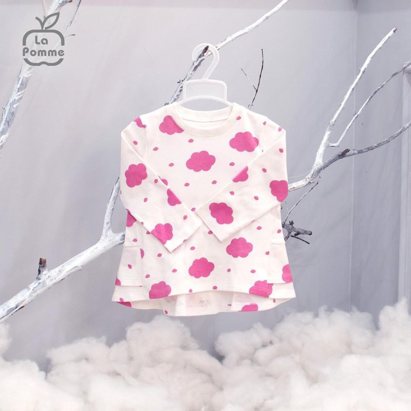 LA POMME Áo dài cho bé hãng La pomme