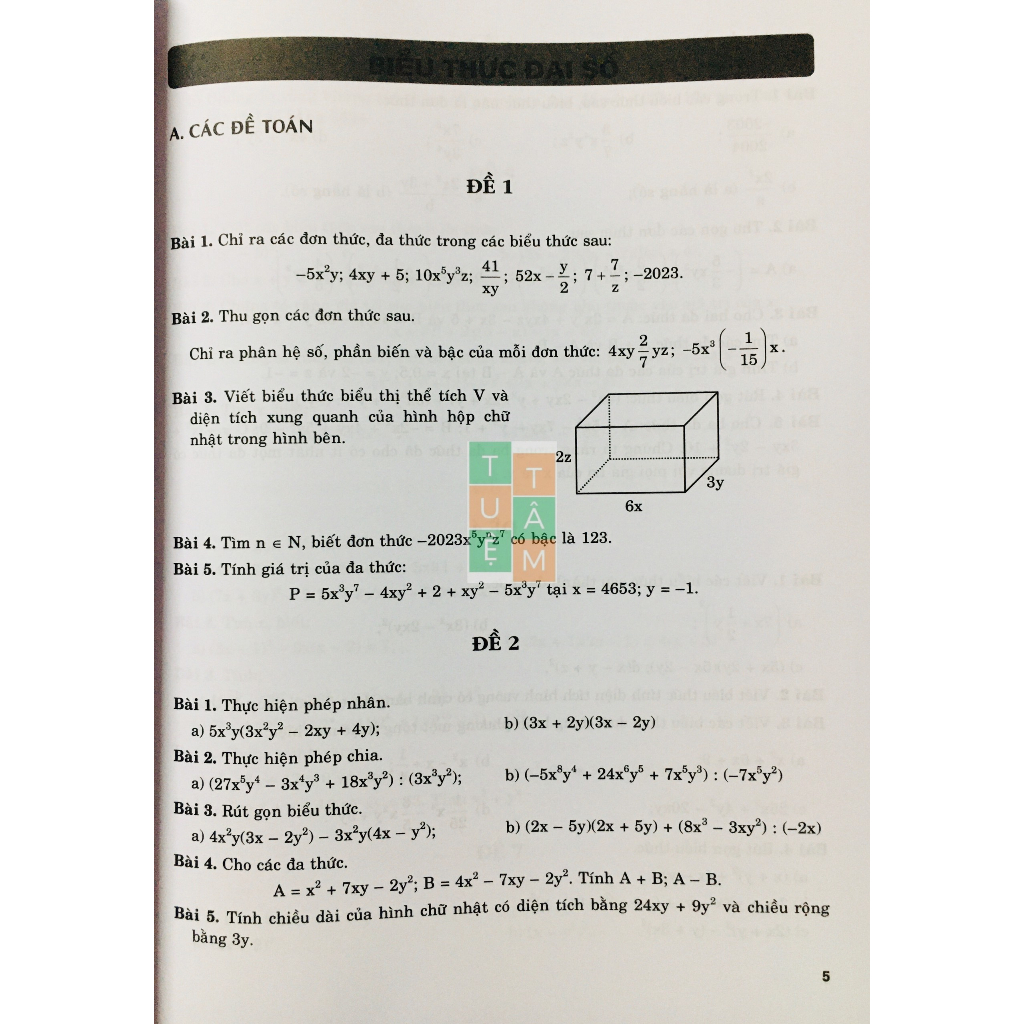 Sách - Ôn tập - kiểm tra nâng cao và phát triển Toán 8