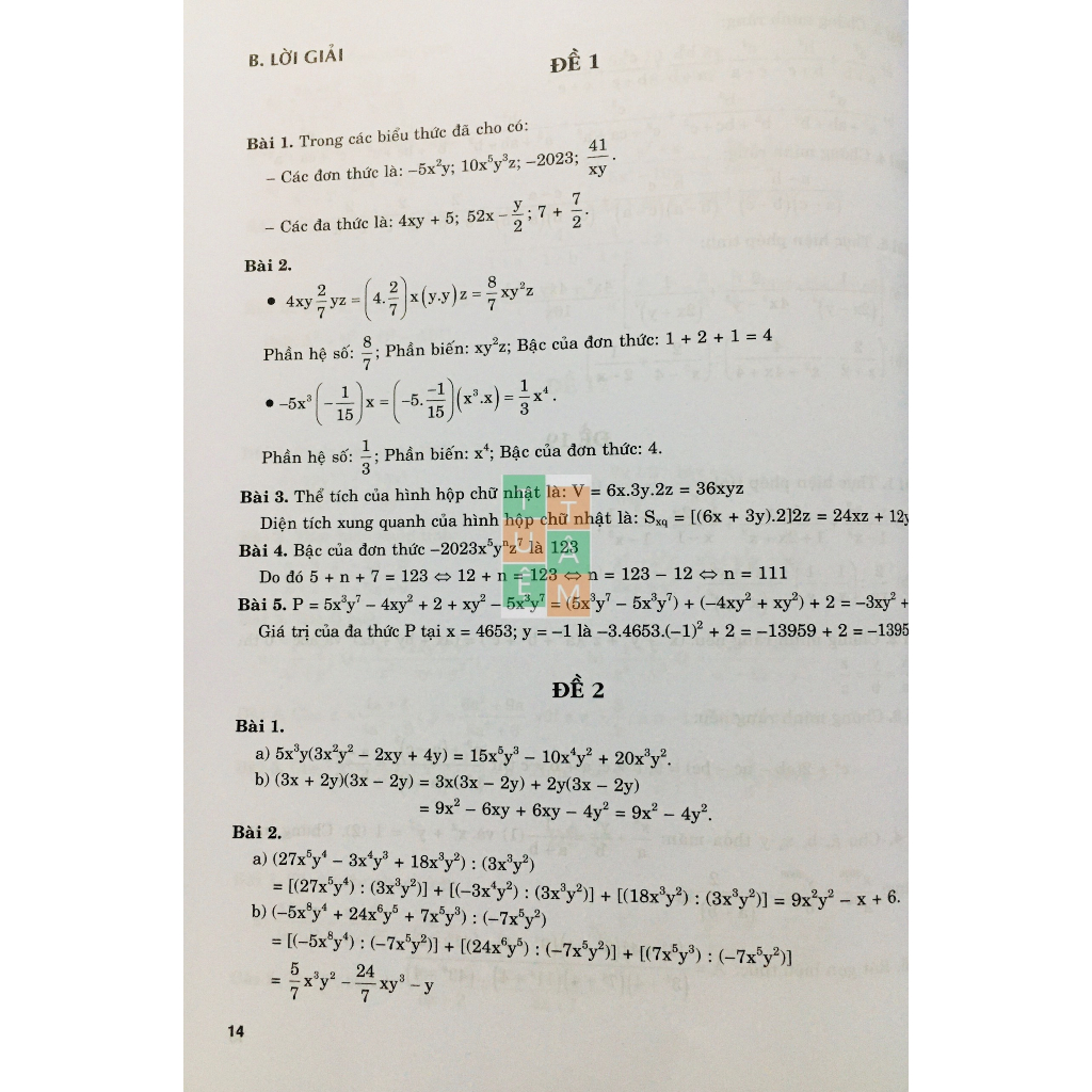 Sách - Ôn tập - kiểm tra nâng cao và phát triển Toán 8