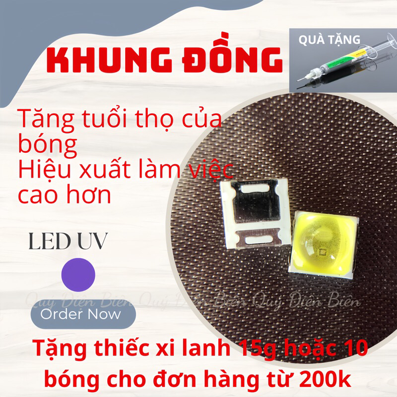 Chip Led UV lamp nail 3v new