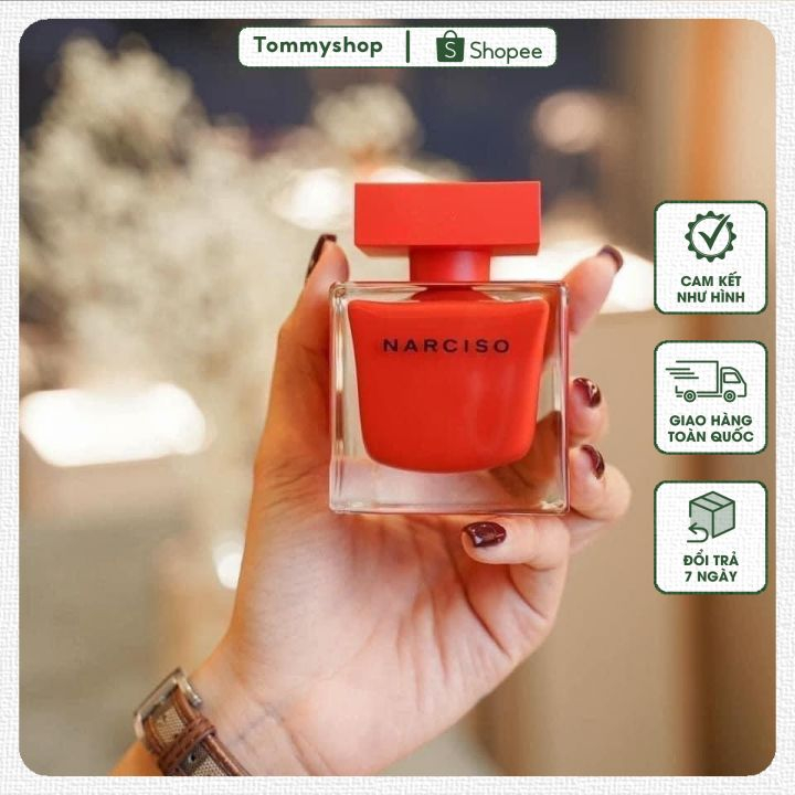 5ᵐˡ - 10ᵐˡ | Nước hoa nữ Narciso đỏ Rouge eau de parfum