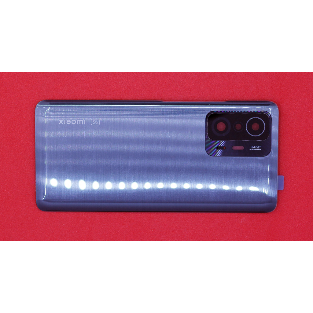 Nắp lưng Xiaomi Mi 11t 5G kèm vành kính camera nhiều màu zin new