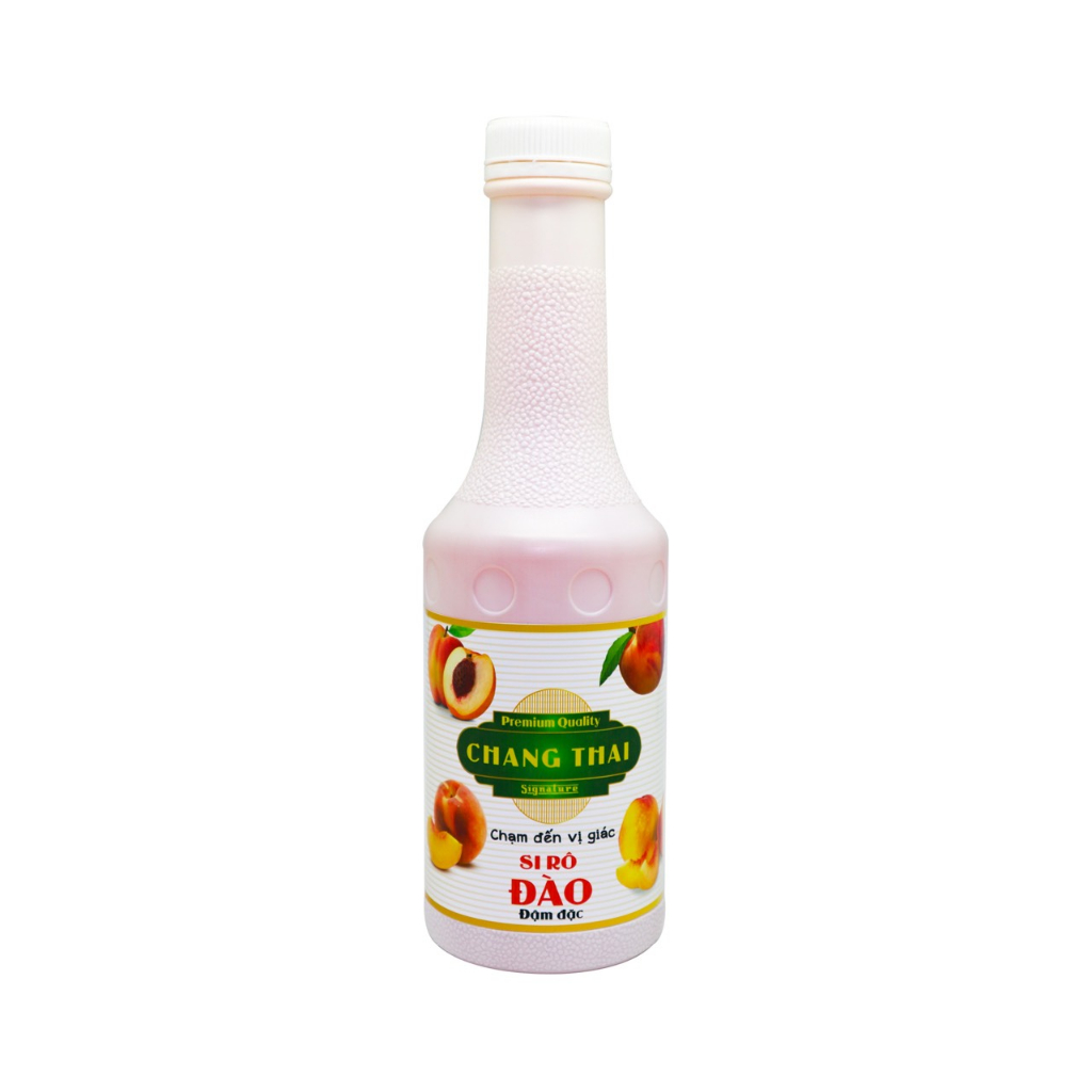 Siro ĐÀO Chang Thai chai 1 lít