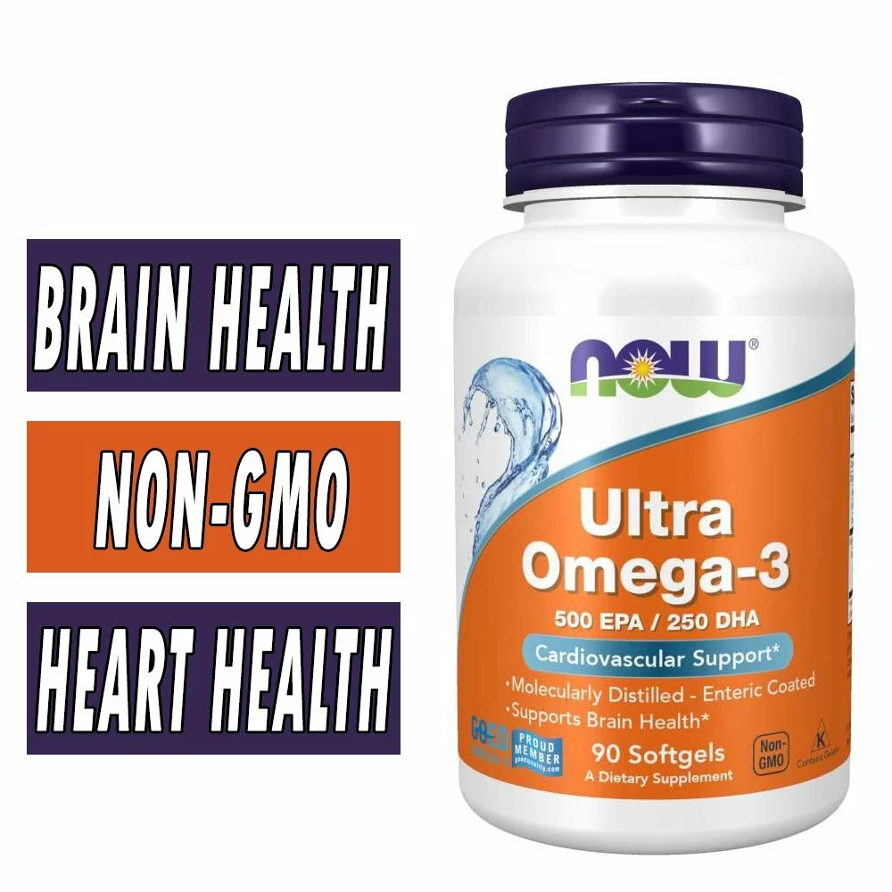 Viên Bổ Sung Dầu Cá Siêu Cô Đặc Now Omega 3 ULTRA 180 Viên