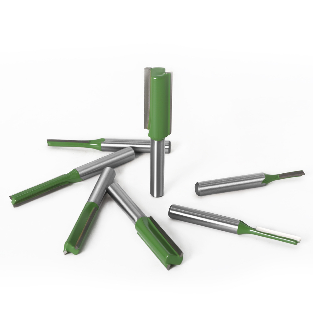Mũi Phay Gỗ Thẳng Cán 1/4 và 6mm