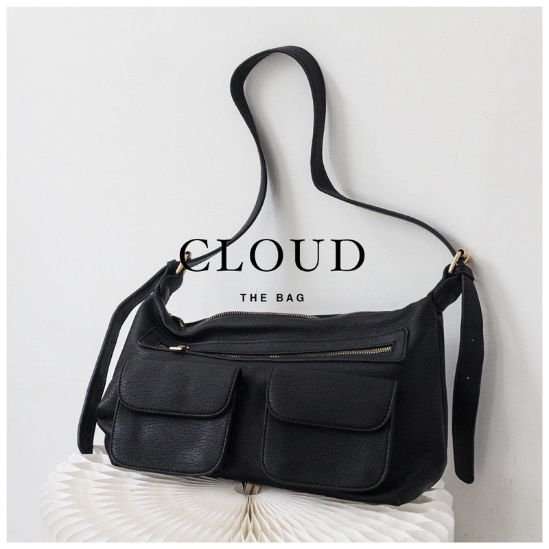 Túi đeo chéo nhiều túi phong cách cho nữ Cloud the shoes