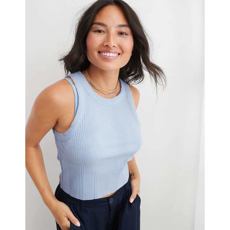 Áo tank croptop 4ERIE xuất dư