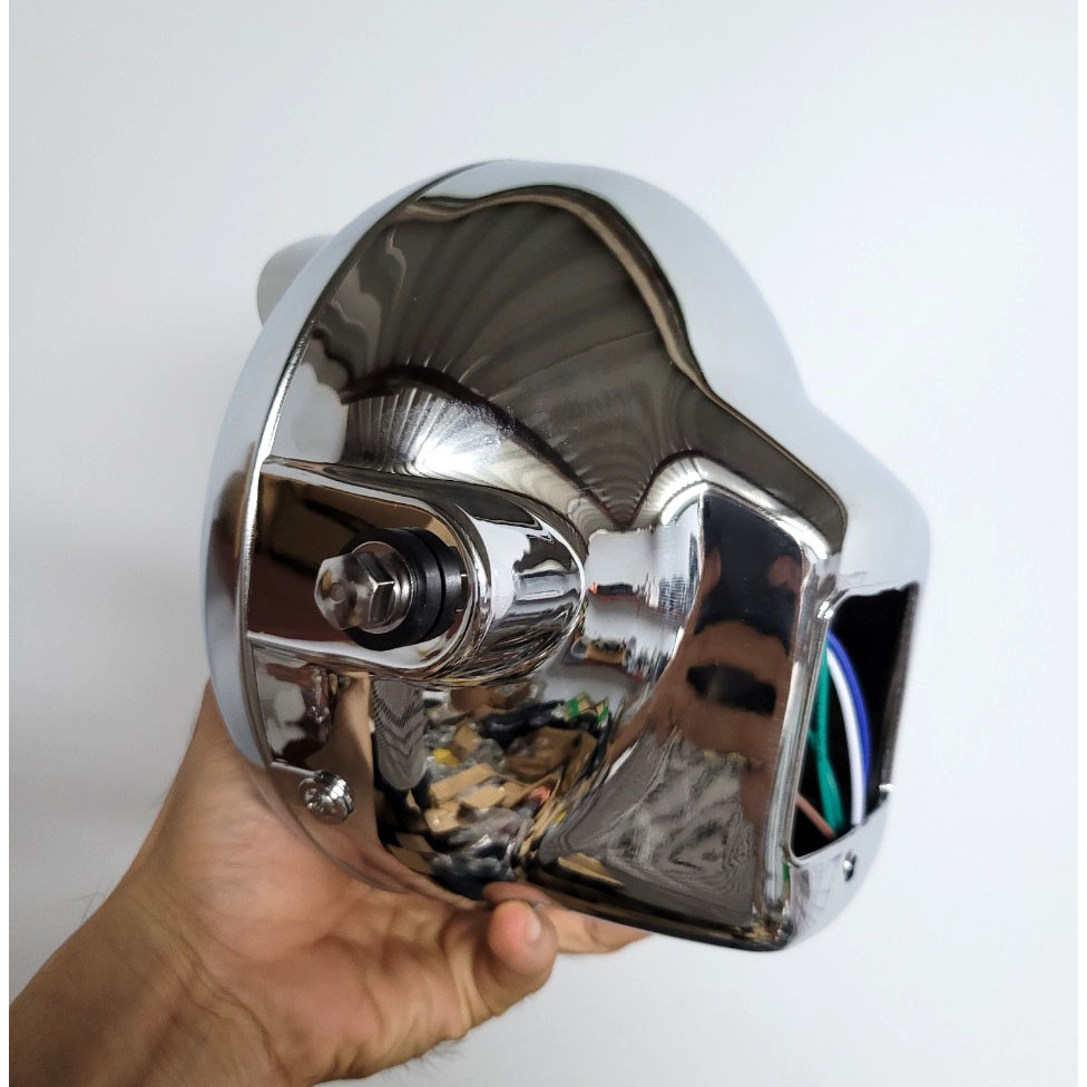 Gáo đèn xe mô tô Su-zuki ka-wasaki ya-maha hon-da 7 inch 18cm