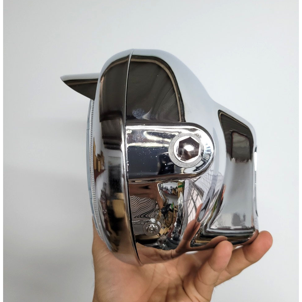 Gáo đèn xe mô tô Su-zuki ka-wasaki ya-maha hon-da 7 inch 18cm