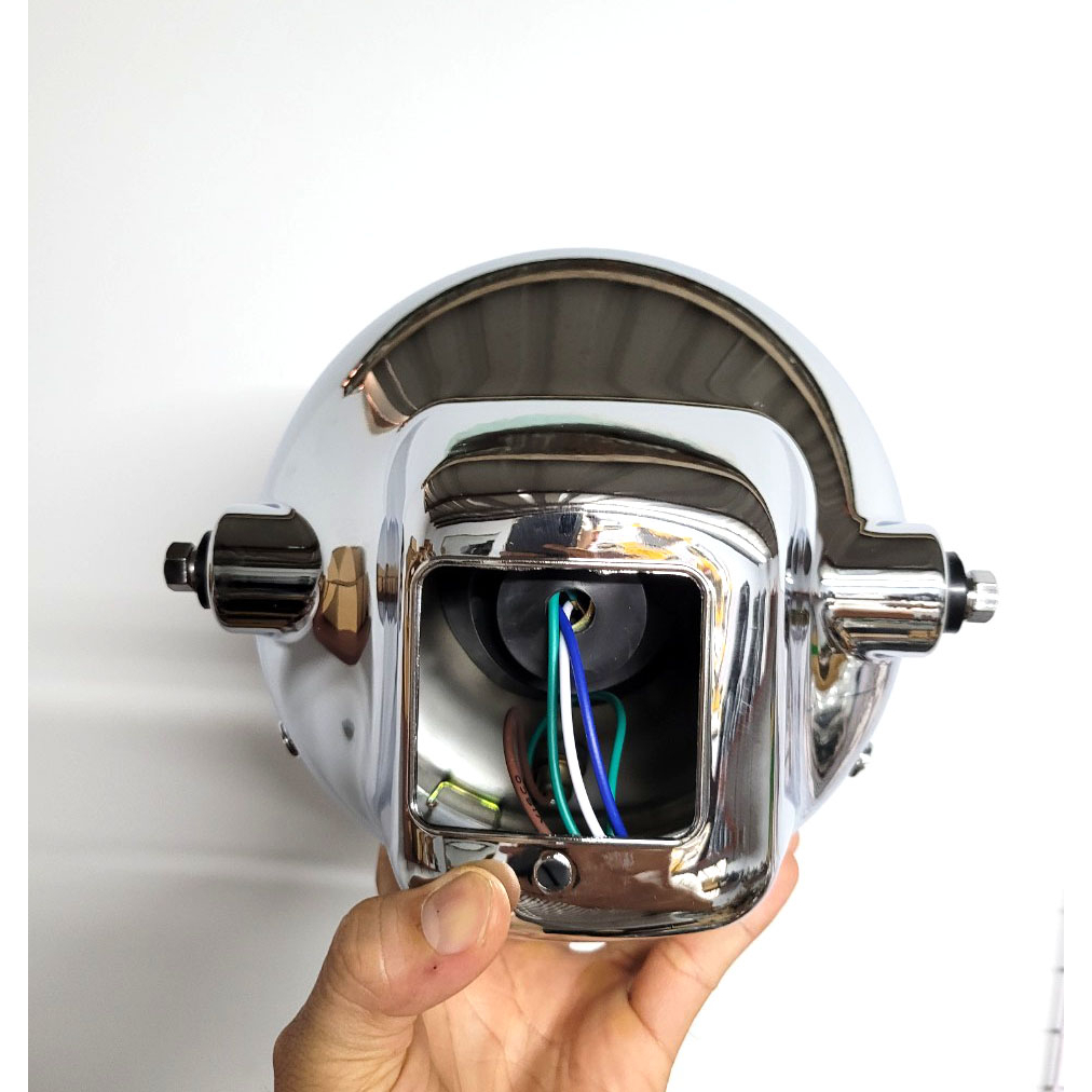 Gáo đèn xe mô tô Su-zuki ka-wasaki ya-maha hon-da 7 inch 18cm