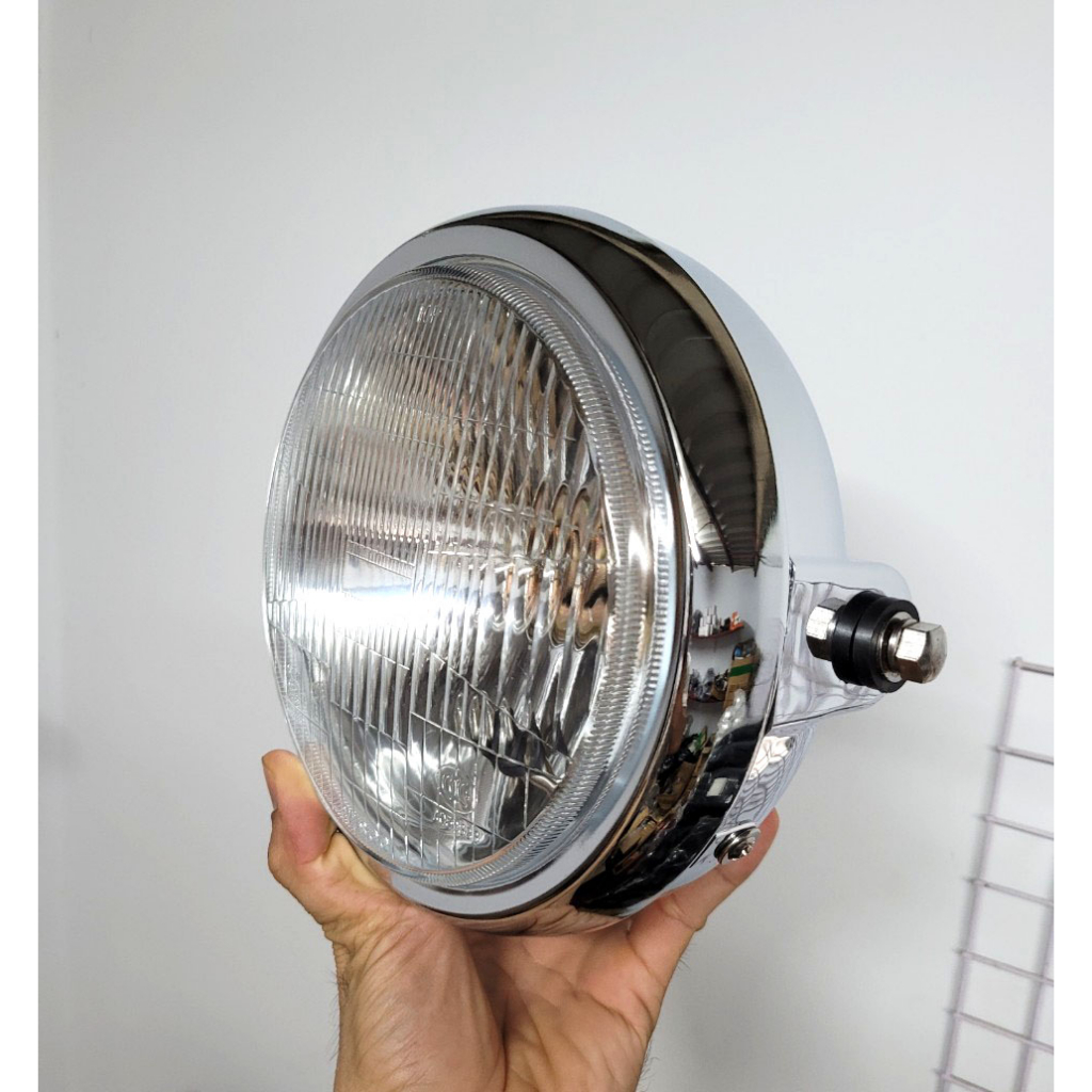 Gáo đèn xe mô tô Su-zuki ka-wasaki ya-maha hon-da 7 inch 18cm