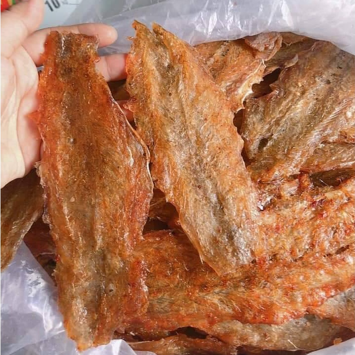 khô cá mối tẩm ướp gia vị vừa ăn- thịt dầy dẻo đặc sản