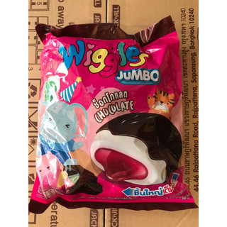 Kẹo Mềm Wiggles Marshmallow Nhân Mứt Dâu Phủ Chocolate
